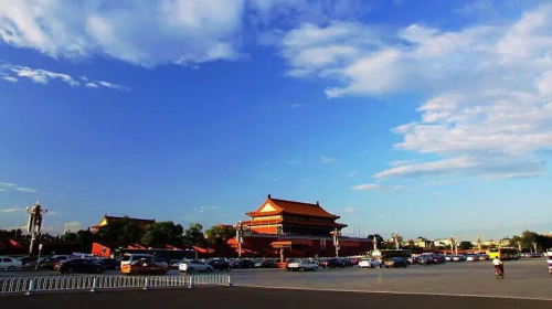 两会蓝,如此多娇!